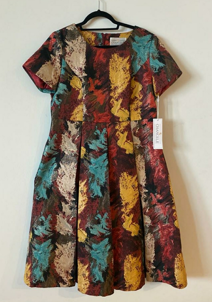 Chancele Beautiful classic damask dress